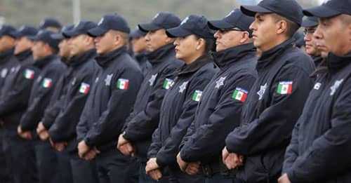 como ser policia en mexico